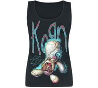 Korn New Doll Top schwarz in XXL