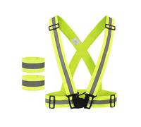 Korntex - Elastic Hi-Vis Body Belt Glarus Signal Yellow - Gr. - One Size