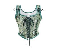 Korsett Schwarz Damen Grau Weißes Korsage Corset Top Kostüm Dirndl Bluse Triumph Minimizer BH Mit Bügel