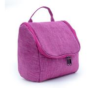 Kosmetik ReisetascheKosmetiktasche Kulturbeutel mit Tragegriff und Reißverschluss - Rosa