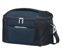 Kosmetikkoffer SAMSONITE "RE-LITE", Gr. B/H/T: 34cm x 25cm x 21cm, blau (dunkelblau), Polyester, Taschen, Kosmetikbeutel Waschtasche Kulturbeutel Beauty Case (87588210-0) dunkelblau