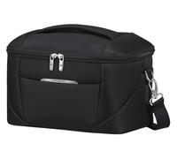 Kosmetikkoffer SAMSONITE "RE-LITE", Gr. B/H/T: 34cm x 25cm x 21cm, schwarz, Polyester, Taschen, Kosmetikbeutel Waschtasche Kulturbeutel Beauty Case (45317609-0) schwarz