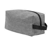 Kosmetiktasche 110g mit Reißverschluss-Hauptfach Unisex für Herren & Damen, 24x12,5x12,5 cm Kulturtasche Schminktasche