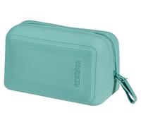 Kosmetiktasche AMERICAN TOURISTER "URBAN GROOVE", Damen, Gr. B/H/T: 13cm x 15cm x 25cm, dusty turquoise, Silikon, Taschen Kosmetiktasche, Kulturbeutel Kulturtasche Toiletry Bag Wash Bag (52921963-0) d