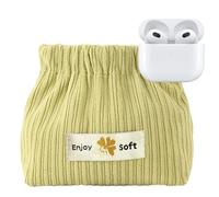 Kosmetiktasche aus Cord - Cordire Coutte Cosmetic Poux | Kosmetiktasche aus geripptem Samt für Reisen mit großer Kapazität, tragbarer Reißverschluss aus Cordstoff mit, grün, Se référer au descriptif