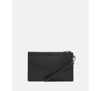 Kosmetiktasche aus Nappaleder schwarz