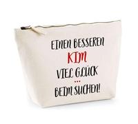 Kosmetiktasche Einen besseren Kim Viel Glück - Kultur- & Reisetasche, Geschenk Vatertag, Geburtstag, Bruder, Weihnachten oder Pate