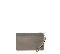 Kosmetiktasche LIEBESKIND BERLIN "Pouch Accessories OTHER SLGs/ SOFT NAPPA", Damen, Gr. B/H/T: 22,5cm x 14cm x 0,5cm, grau (neutral gray), Leder, Taschen Kosmetiktasche (87587434-0) neutral gray