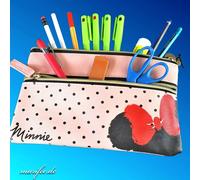 Kosmetiktasche Minnie Maus, 215 x 135 x 10 mm, ©Disney-Lizenzprodukt Art.-Nr. 13122