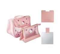 Kosmetiktasche mit großem Fassungsvermögen, Reise-Make-up-Tasche, Kulturbeutel, Packtasche mit Reißverschluss, Zubehör-Organizer für Damen, Rosa, 2 Stück., modisch