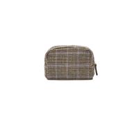 Kosmetiktasche mit Karomuster (3er-Pack) kamel, 21x14x8.5cm