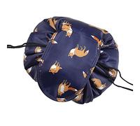 Kosmetiktasche mit Kordelzug, ONEGenug Schminktasche, One-Step Organizer Makeup Tasche Schminkbeutel für Lazy Damen