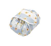 Kosmetiktasche mit Kordelzug, ONEGenug Schminktasche, One-Step Organizer Makeup Tasche Schminkbeutel für Lazy Damen