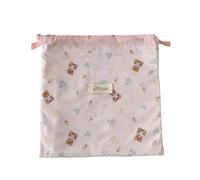 Kosmetiktasche mit Kordelzug, Reiseaufbewahrung, Geschenktasche, kleine Tasche, Kulturbeutel, Cartoon-Make-up-Tasche für Damen, Reise-Kulturbeutel, 1 Stück, B, Large