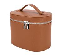 Kosmetiktasche, Reise-Make-up-Tasche, wasserdicht, tragbar, Schmuckhalter, PU-Leder, Kulturbeutel für Mädchen, Waschtisch, Badezimmer, Dusche, Auto, Zug