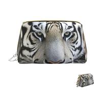 Kosmetiktasche, Reise-Make-up-Tasche, wasserdicht, tragbar, weit offen, Hühner und Bauernhof, Make-up-Organizer mit großem Fassungsvermögen, Reißverschluss-Tasche, Kulturbeutel für Damen, Schwarzer