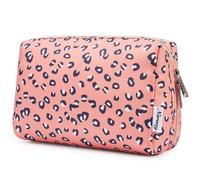 Kosmetiktasche Schminktasche Kulturbeutel MakeupBag Damen Leopard L