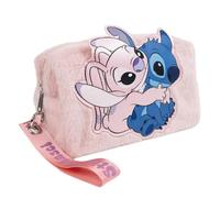 Kosmetiktasche Stitch und Angel Disney Plüsch Schminktasche Make-up Organizer Kosmetiktasche Zubehör