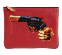 Kosmetiktasche TOILETPAPER REVOLVER 21 x 15,5 cm rot, Seletti