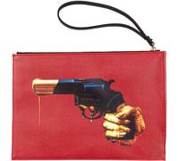 Kosmetiktasche TOILETPAPER REVOLVER 28 x 20 cm, rot, Seletti