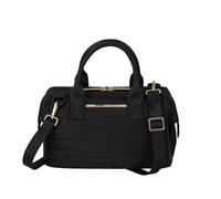 Kosmetiktasche TRAVELITE "BARBARA & travelite BARBARA STEPP", Damen, Gr. B/H/T: 27cm x 16cm x 15cm, schwarz, Nylon, unifarben, Taschen Kosmetiktasche, Cosmetic Bag Trolley Sleeve Doctorbag-Öffnung als