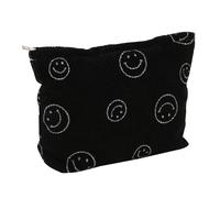 Kosmetiktaschen fur Damen Cord-Kosmetiktasche, asthetische Damen-Handtaschen, Geldb rsen, Smile-Dots, Make-up-Organizer, Aufbewahrung, Make-up-
