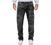 KOSMO LUPO Herren Jeans KM001-2-bans W40/L34