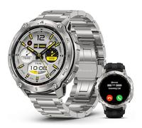 KOSPET TANK T4 Special Edition Smartwatch Herren, GPS, Militär Watch mit 2 Armbänder, 1,43" AMOLED, 10ATM, Offline-Karten, 50 Tage Akku, 180+ Sportmodi, Fitnesstracker mit Herzfrequenz für Android iOS