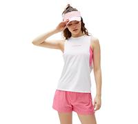 Koton Damen Printed Relax Fit Sport Tanktop Shirt, White (000), L EU