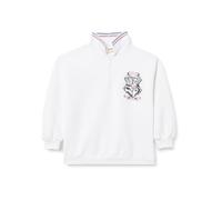 Koton Girls Harry Potter Varsity Sweatshirt Polo Neck Long Sleeve Licensed Half Zipper