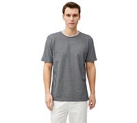 Koton Herren Basic Woven Crew Neck Short Sleeve T-Shirt, Grey (031), S EU