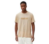Koton Men Slogan Embroidered T-Shirt Tissued Crew Neck Short Sleeve