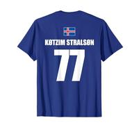 Kotzim Stralson 77 Sauftrikot Island Fußball Partyurlaub T-Shirt