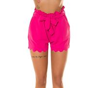 Koucla Beautiful Paperbag High Waist Shorts mit Gürtel One Size (Einheitsgröße)