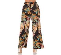 Koucla Fantasy Printed High Waist Plissee Marlene Hose S/M