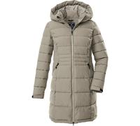 killtec KOW 11 Women Quilted Parka hell taupe (00274) 42