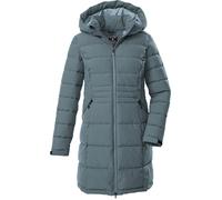killtec Damen Steppparka/Funktionsparka mit Kapuze KOW 11 WMN QLTD PRK, blaugrau, 40, 43303-000