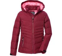killtec Mädchen Steppjacke mit Kapuze KOW 166 GRLS QLTD JCKT, dunkel himbeere, 152, 40923-000