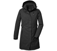 Killtec Damenparka KOW 303 WMN PRK, wasserdicht, abnehmbare Kapuze, Gr. 50, anthrazit melange