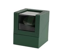 kowaku Automatischer Uhrenbeweger, Uhrenkissen für Automatikuhren, PU-Uhrenbox, einzelner Uhrenbeweger, GRÜN