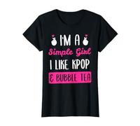 Kpop Bubble Tea K-pop Fashion Korean Style Südkorea Geschenk T-Shirt