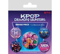 KPop Demon Hunters Characters None Button-Set multicolor