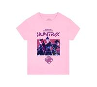 KPop Demon Hunters Huntrix Shirt, Süßes K Pop T-Shirt Für Kinder, T Shirt Kinder Und Tshirt Mädchen Aus Baumwolle, Rosa 140