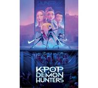 KPop Demon Hunters Key Art Poster multicolor