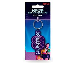KPop Demon Hunters PVC Schlüsselanhänger Huntrix Logo