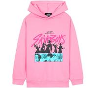 KPop Demon Hunters Saja Boys Offiziell Hoodie Mädchen, Fleece Pullover mit Taschen, Anime Kpop Merch, Kinder Geschenke (13-14 Jahre, Rosa Saja Boys)