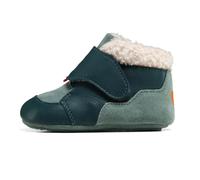 Krabbelschuh Leder Growy Hase Grün, Türkis - Gr. - 22/23