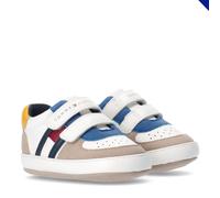 Krabbelschuh TOMMY HILFIGER, Baby, Gr. 19, bunt, Synthetik, Schuhe, Sneaker, Babyschuh mit Klettverschluss (75431617-19) bunt