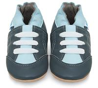 Krabbelschuhe Baby Lauflernschuhe Mädchen Jungen Hausschuhe Baby Schuhe Babyschuhe Weicher Leder mit Wildledersohlen Lederschuhe Kleinkind 0-6 Monate 6-12 Monate 12-18 Monate 18-24 Monate 2-3Y
