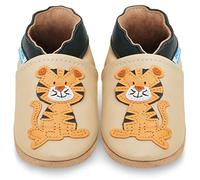 Krabbelschuhe Baby Lauflernschuhe Mädchen Jungen Hausschuhe Baby Schuhe Babyschuhe Weicher Leder mit Wildledersohlen Lederschuhe Kleinkind 0-6 Monate 6-12 Monate 12-18 Monate 18-24 Monate 2-3Y